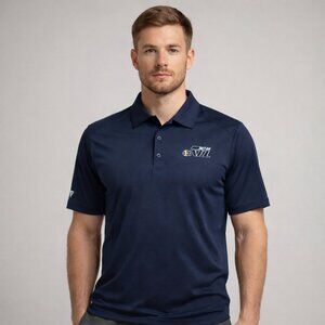 Utah Jazz Navy Performance Polo Shirt Men’s Medium
